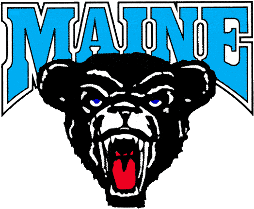 Maine Black Bears 1980-1999 Primary Logo iron on paper